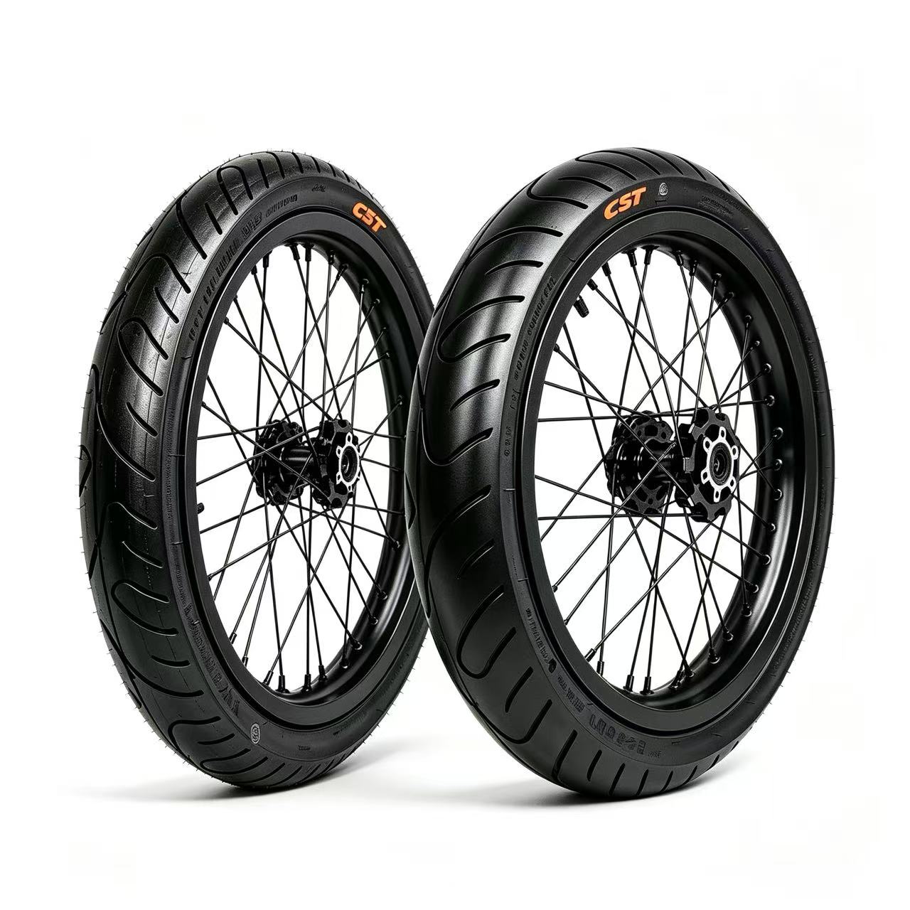 Black Surron LBX Supermoto Wheel Set (Preorder 8-9 Days)